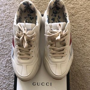 Gucci Mystic White Apollo Rhyton Sneakers